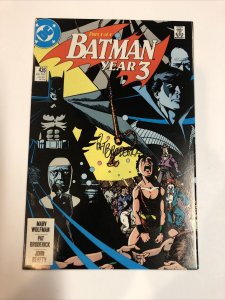 Batman (1989) # 436 (VF/NM) Signed Pat Broderick w/certificate