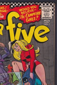 Inferior Five #1 1967 DC 7.5 Very Fine- comic