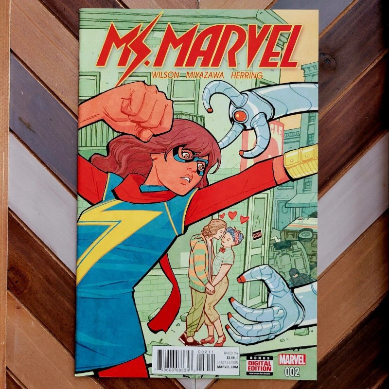 MS. MARVEL #1-3 (Marvel 2016) Kamala Khan, New Series Super Famous Story Arc