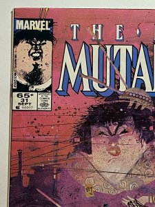 New Mutants #31 Bill Sienkiewicz Cover & Art 1985 Marvel Comics