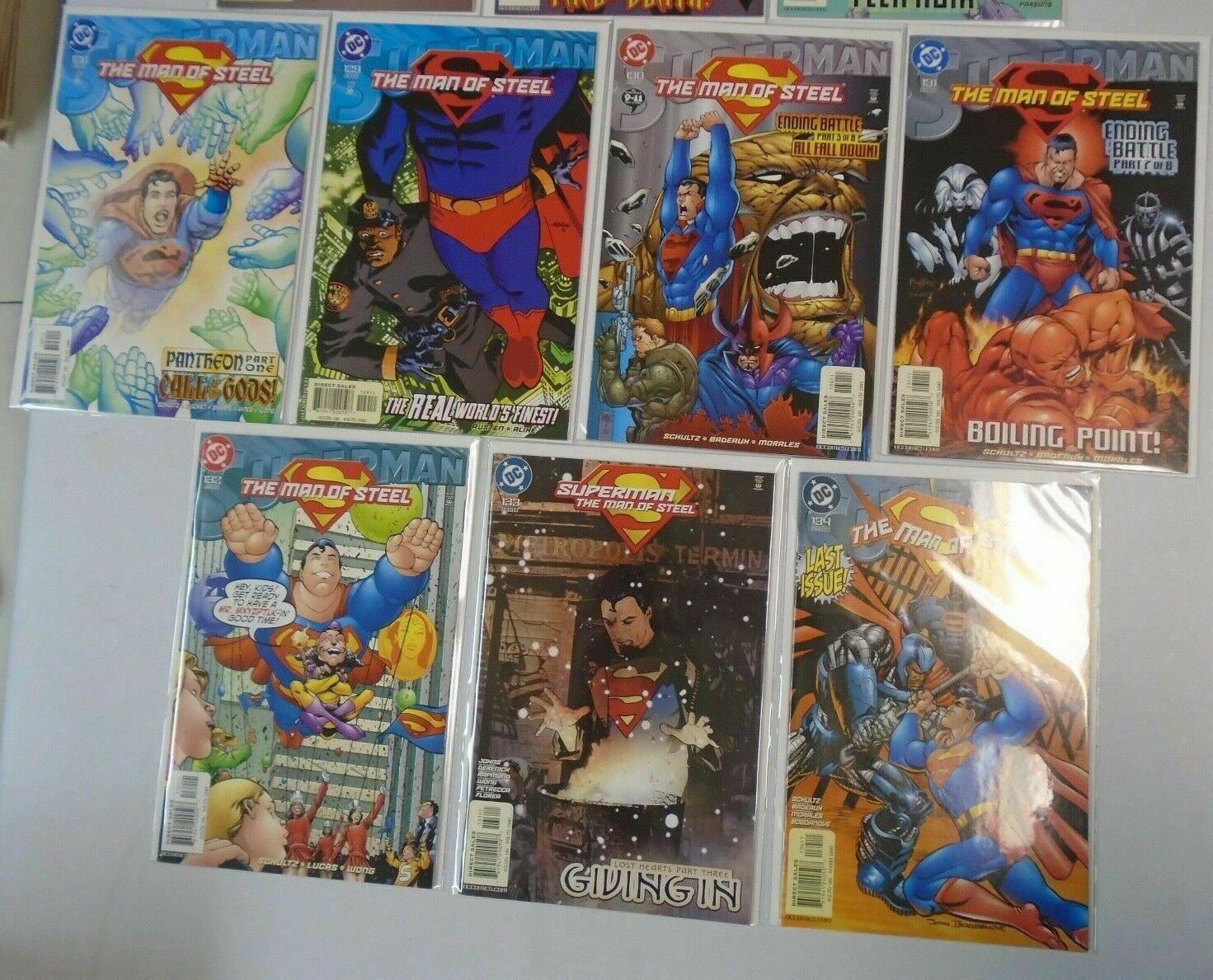 Superman The Man of Steel comic lot 14 Different From:#101-134 8.0 VF