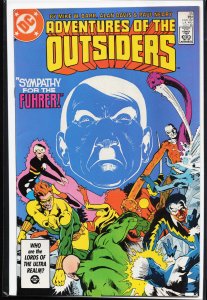 Adventures of the Outsiders #35 (1986) The Outsiders