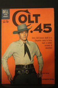 Colt .45 #7 1960 High-Grade VF/NM- or better Wayde Preston Photo Cover Boca CERT