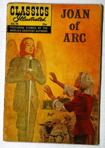 Classics Illustrated #78 (166) VG 4.0 Joan of Arc (Center Page Loose)