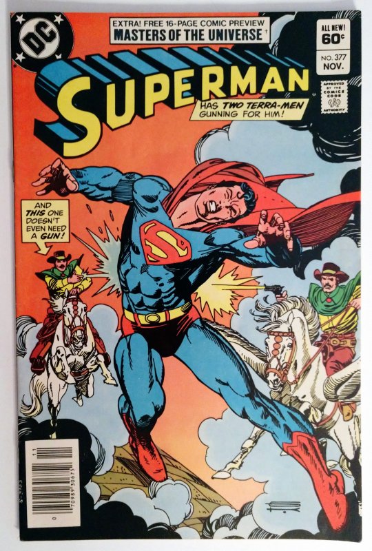 Superman #377 (VF, 1982) NEWSSTAND