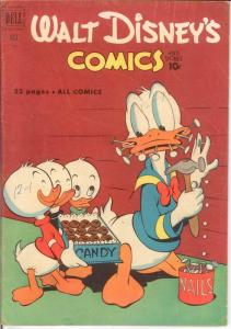 WALT DISNEYS COMICS & STORIES 133 VG  Oct. 1951 COMICS BOOK