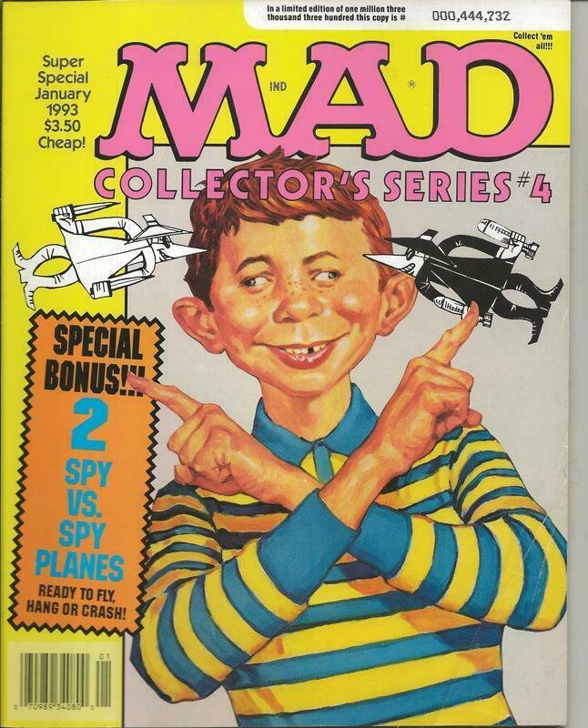 ORIGINAL Vintage Jan 1993 Mad Magazine Collectors Series #4 