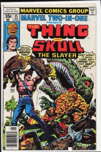Marvel Two-in-One #35 (1978) Skull the Slayer