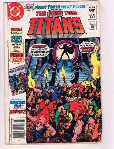 Teen Titans # 21 VG DC Comic Book Robin Cyborg Raven Flash Wonder Girl J74