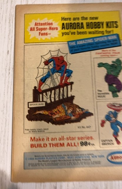 The X-Men #28 (1967)first app of Banshee tanning/Foxxing