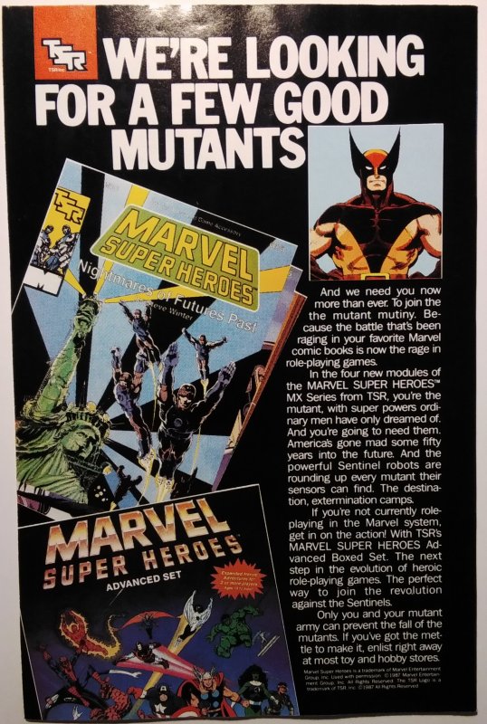 The New Mutants #61 Direct Edition (1988)