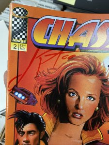 Chassis #2 SIGNED 3x 1999 see Pics Image Comics