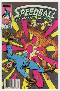 Speedball #8 ORIGINAL Vintage 1989 Marvel Comics