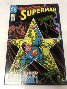 Superman (1986) # 419 (VF/NM) Canadian Price Variant • CPV • Elliot S Maggin •DC