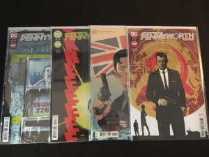 PENNYWORTH #1(Two Cover Versions), 2, 3 VFNM Condition