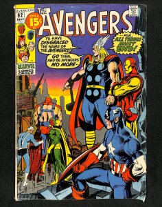 Avengers #92 Neal Adams Cover!