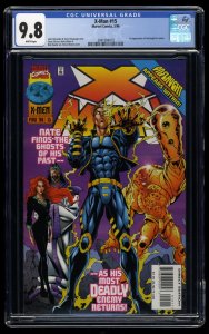 X-Man #15 CGC NM/M 9.8 White Pages 1st Onslaught Cameo Appearance!