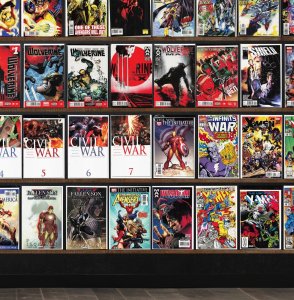 Huge Lot 150+ Comics with New Avengers, Ghost Rider, Uncanny X-Men & More!