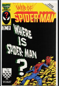 Web of Spider-Man #18 (1986) Spider-Man [Key Issue]