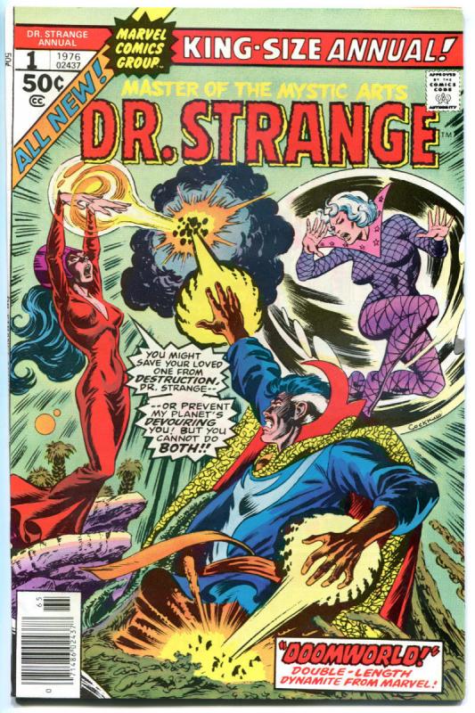 DR STRANGE #1, Annual, VF+, Craig Russell, 1976, Mystic, Doc, Doctor, King-Size