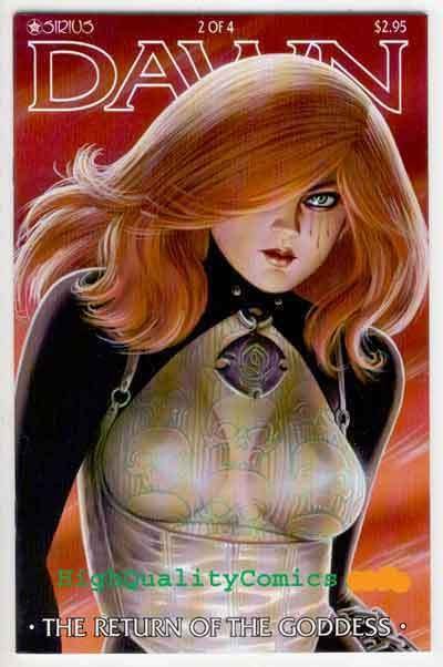 DAWN RETURN OF THE GODDESS #2, NM-, Joseph Linsner, 1999, more JML in store
