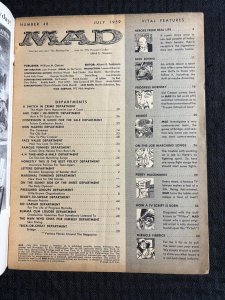 1959 MAD Magazine #48 VG- 3.5 Alfred E Newman / Uncle Sam Wants You