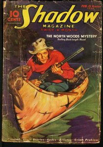 Shadow--February 1936--Pulp Magazine--Street and Smith--G-