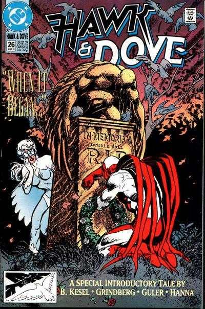 Hawk and Dove (1989 series) #26, NM- (Stock photo)