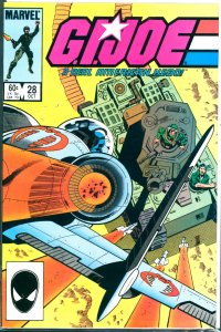 G.I. Joe #28 Marvel Comics 1984 VF 1st App Barrel Roll