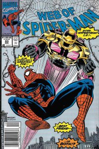 Web of Spider-Man, The #83 (Newsstand) VF ; Marvel | Kurt Busiek