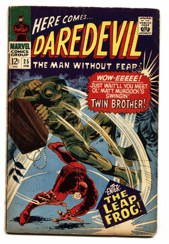 Daredevil #25  1967 - Marvel  -VG - Comic Book