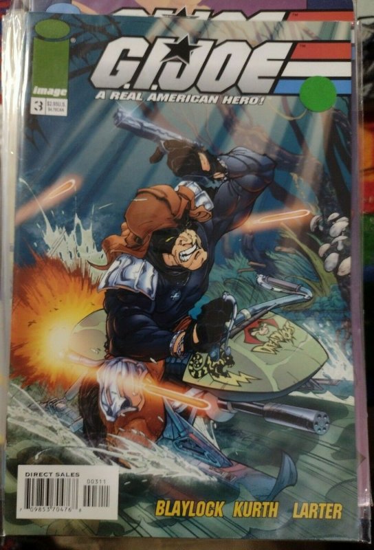 GI JOE A REAL AMERICAN HERO # 3  2002 IMAGE g.i. joe  cobra commander