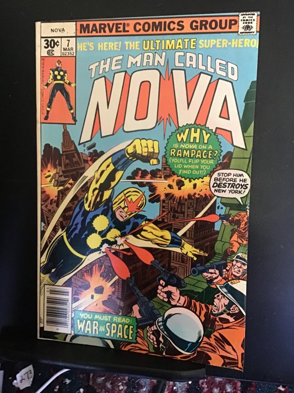 Nova #7 (1977) High grade nova on rampage! VF Wow! Tons listed!