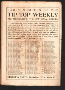 Tip Top Weekly #722 2/12/1910-Western cover-Frank Merriwell appears-5¢ cover ...