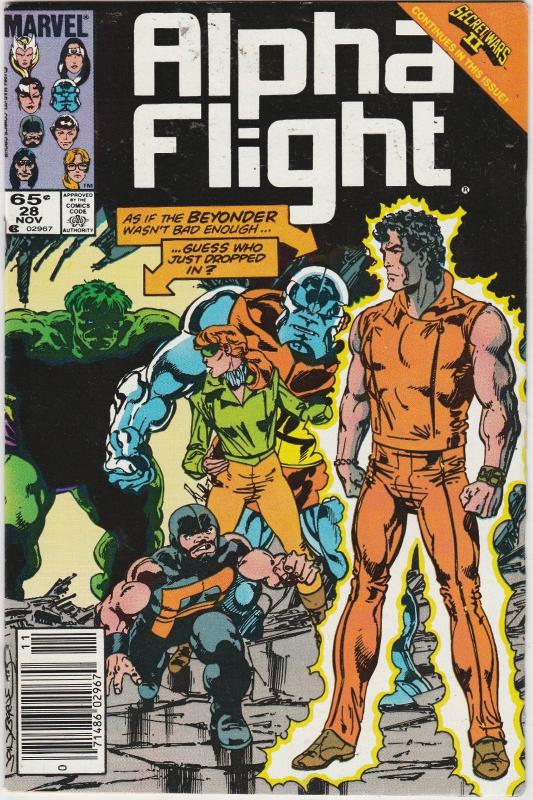 10 Alpha Flight Marvel Comic Books # 22 23 24 25 26 27 28 29 30 31 X-Men EP3