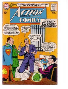 ACTION COMICS #306 1963-SUPERMAN-DC COMICS-KRYPTONITE VG+