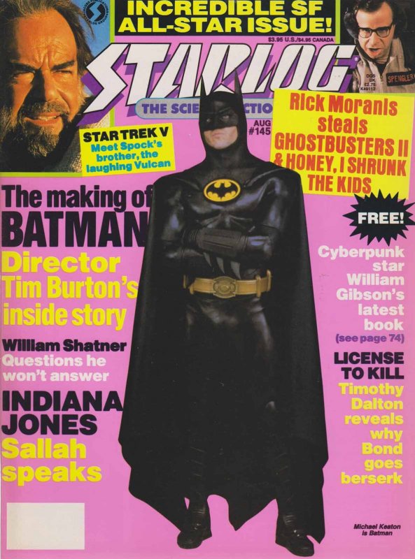 Starlog #145 VG ; O'Quinn | low grade comic Magazine Batman