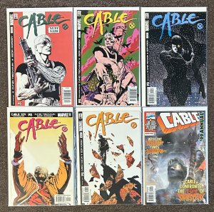 Cable #100,101,102,104,107,1999 Annual Marvel Comics