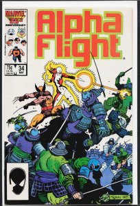 Alpha Flight #34 (1986) Alpha Flight