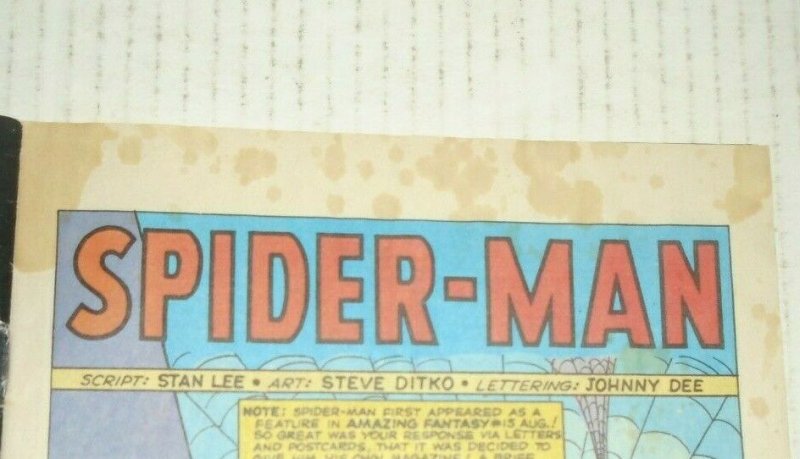 The Amazing Spider-Man # 1 Reprint Marvel Milestone Edition 1993