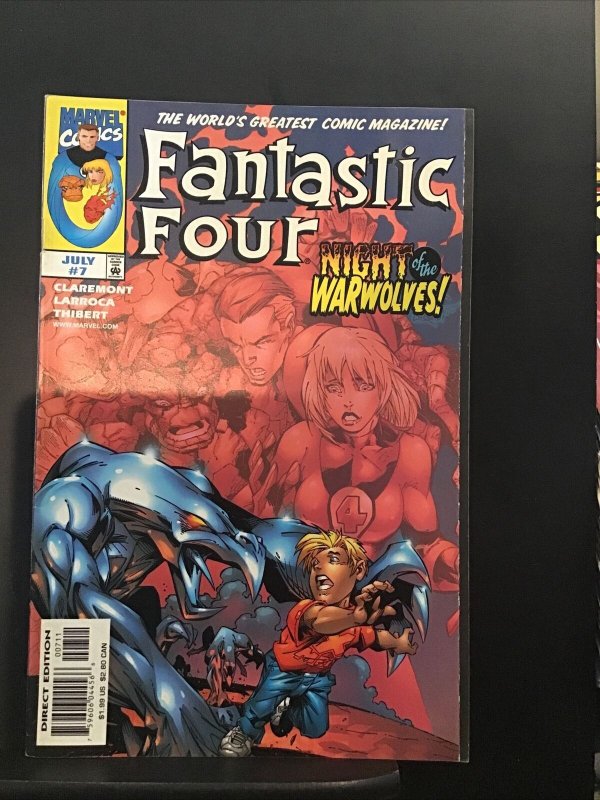 Fantastic Four #7 July 1998 Marvel Comics