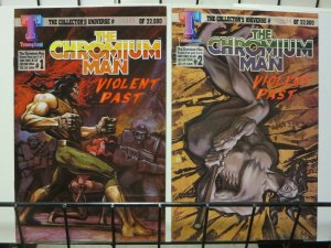 CHROMIUM MAN VIOLENT PAST (1994 TRIUMPHANT)1-THE SET!