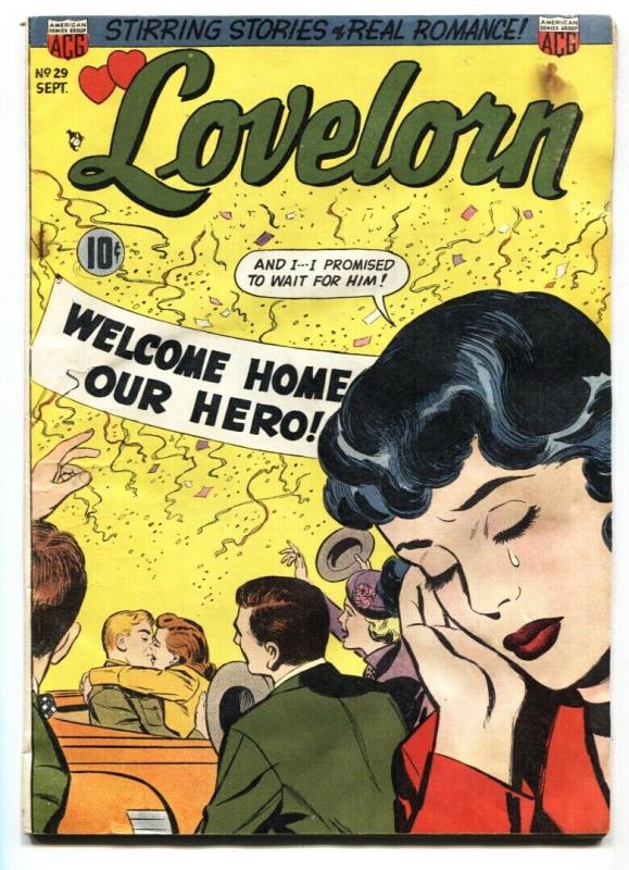 Lovelorn #29  Romance 1952- ACG  Fortune Teller story G+