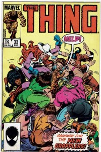 Thing #33 (1983 v1) Grapplers NM-