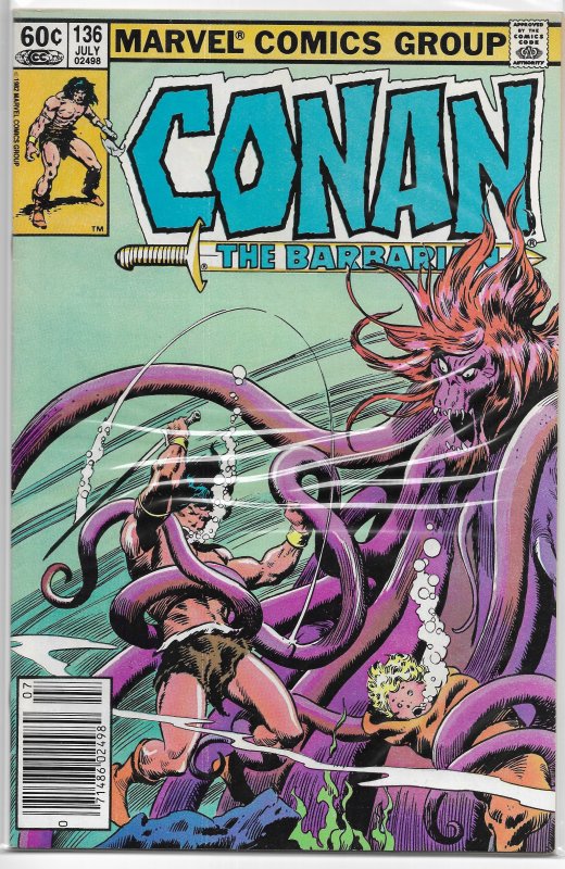 Conan the Barbarian   vol. 1   #136 FN