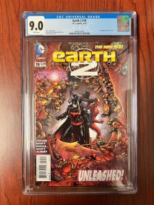 Earth 2 #19  (2014) CGC 9.0 1st Appearance of Val-Zod