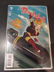 DC Comics 2016 Bombshells #4 Keep'Em Flying! Harley Quinn