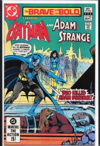 The Brave and the Bold #190 (1982) Adam Strange