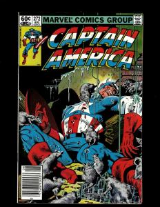 12 Captain America Comics #265 266 267 268 269 270 271 272 273 274 275 276 J411