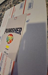 Punisher #1 Kirkham Virgin Cover (2022) w coa